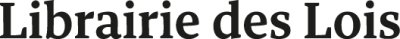 Logo Partenaire : Librairie des Lois