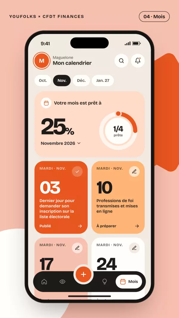 Illustration du projet CFDT